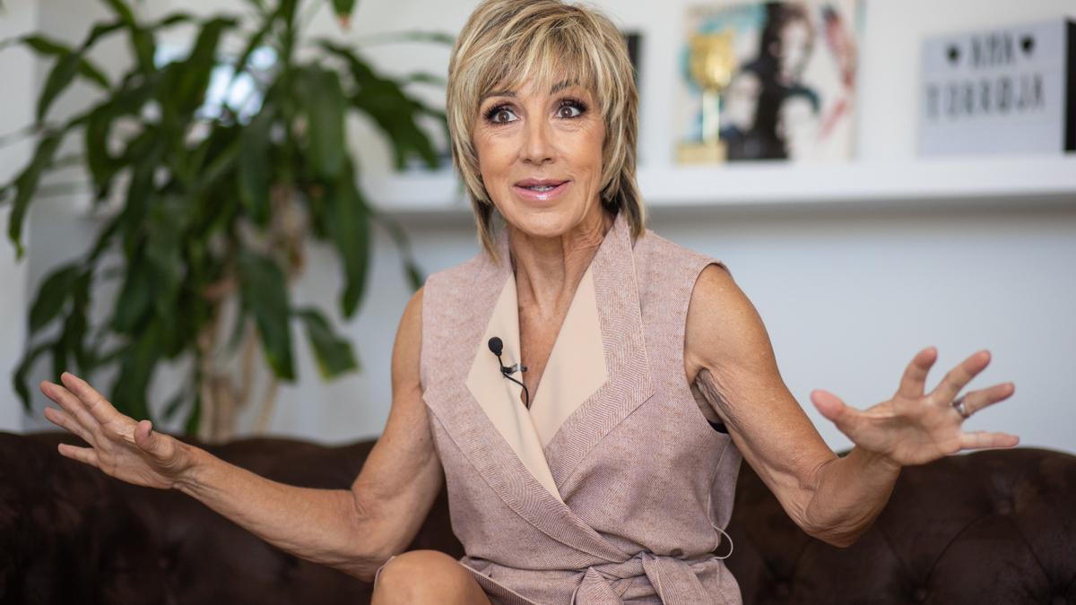 Ana Torroja, en su casa de Madrid.