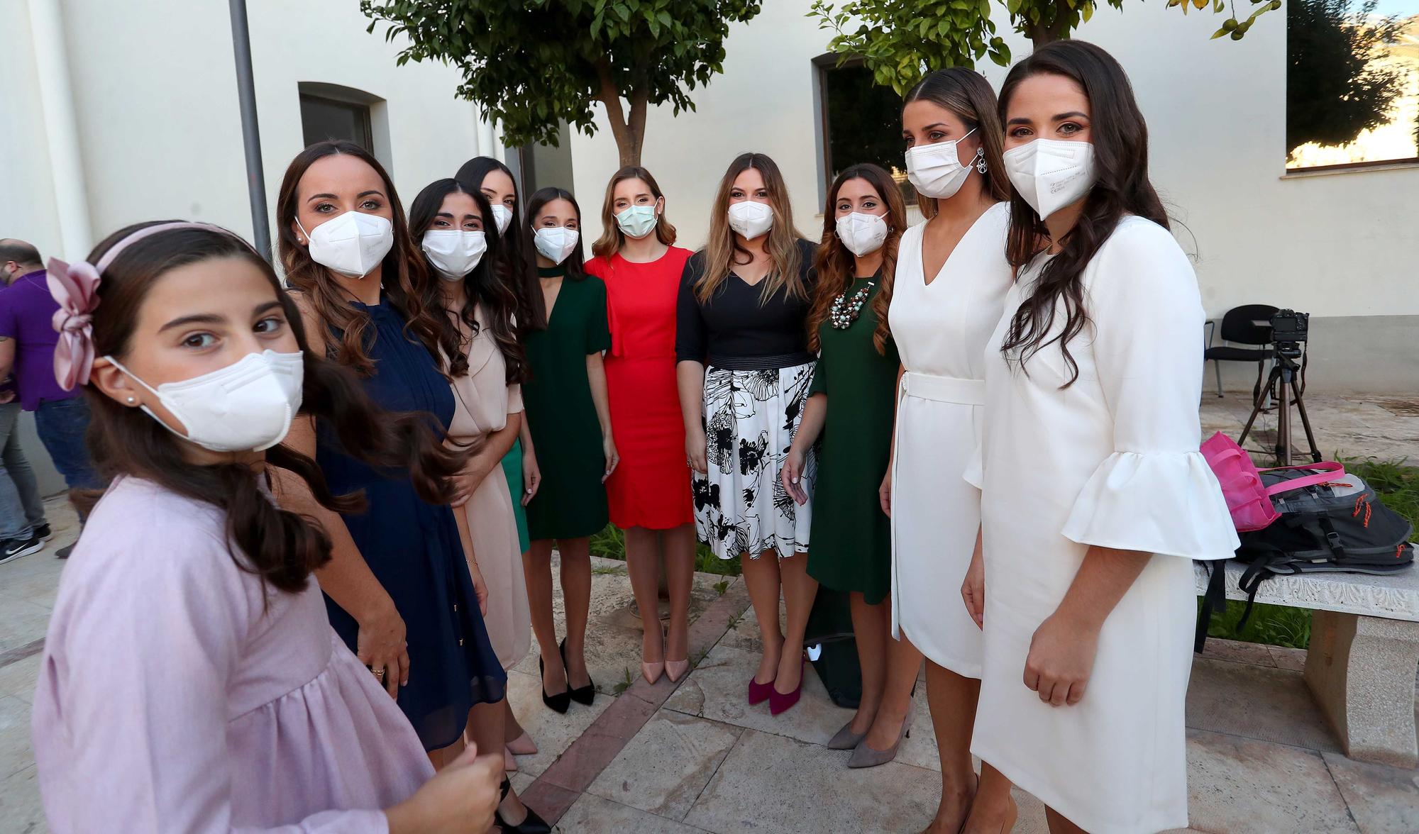 Primera aparición de las candidatas a falleras mayores de València 2022