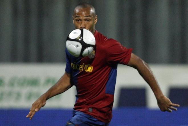 El paso de Thierry Henry por el Barça, en imágenes