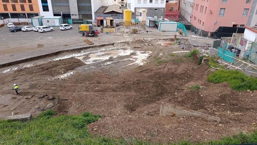 El Mercado de La Laguna, a las puertas de su excavación principal.