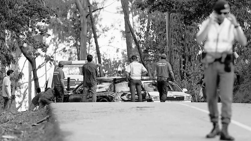 Una madre, su hijo y otro menor mueren en un accidente en el rally de Guimarães