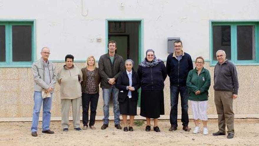 Foto de familia con el presidente