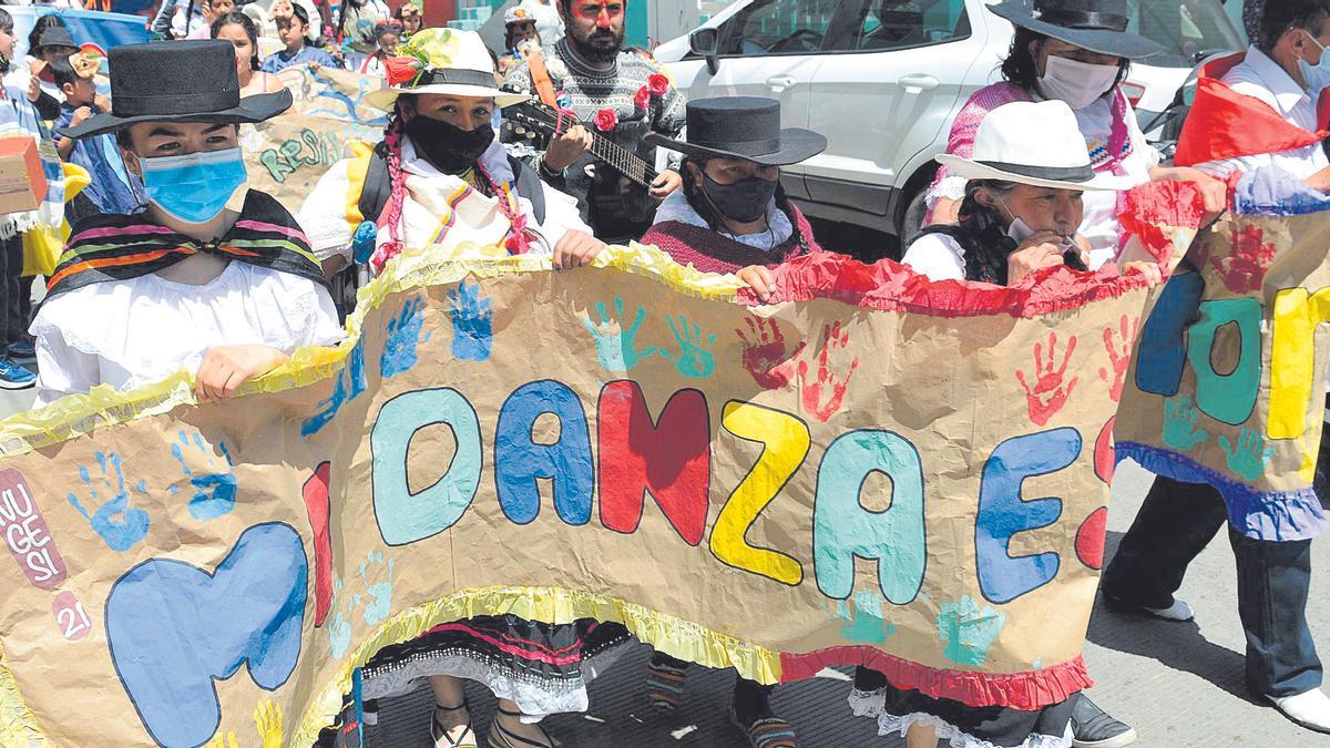 Pasacalles por las barriadas de Ciudad Bolívar