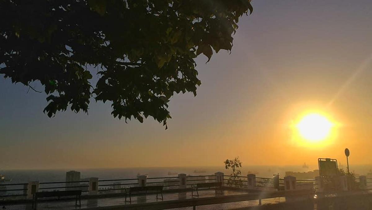 Primer amanecer de 2019 en Las Palmas de Gran Canaria