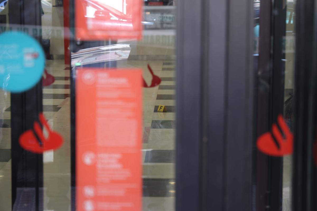 Atraco en un banco de Benetússer