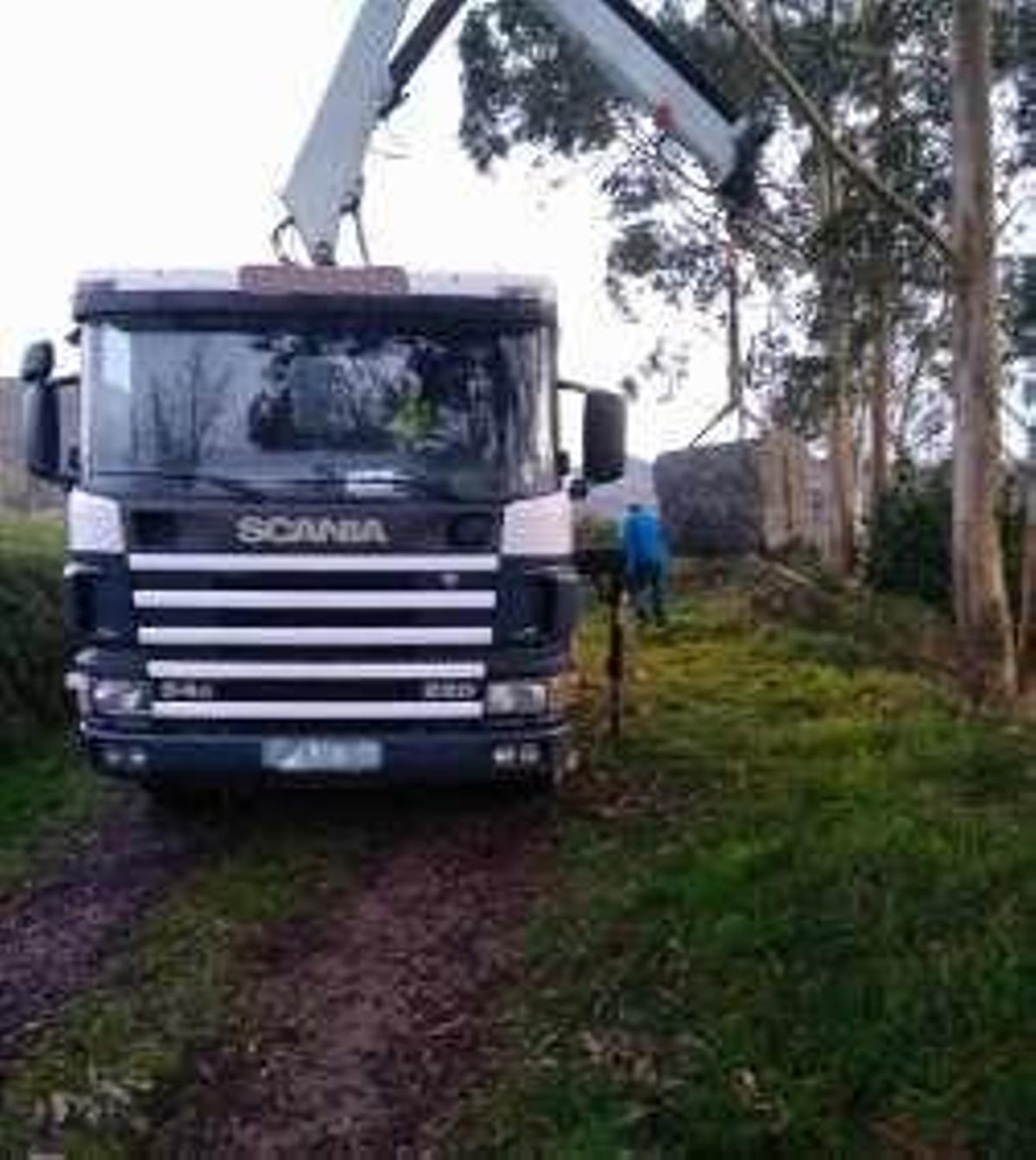 La retirada del monolito.