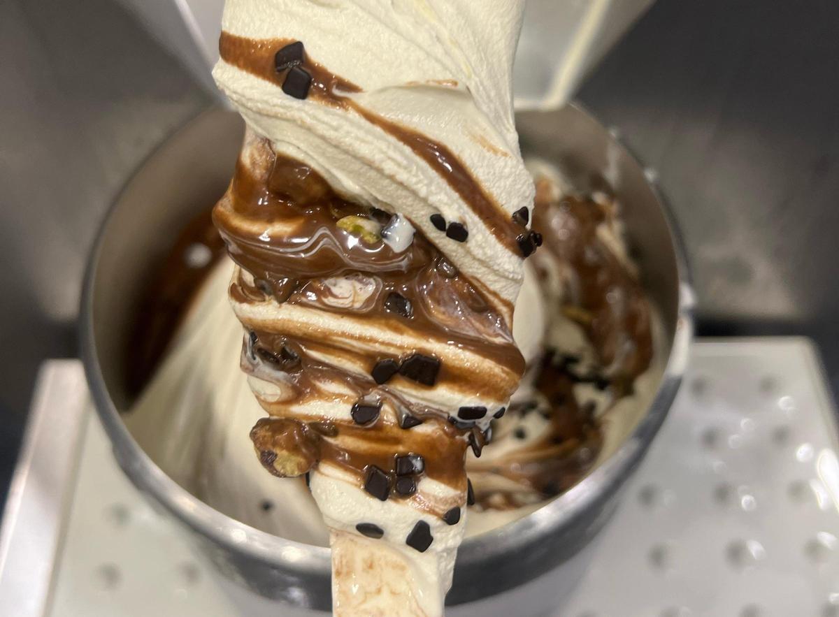 El helado 'Apagón', de Mama Heladera.
