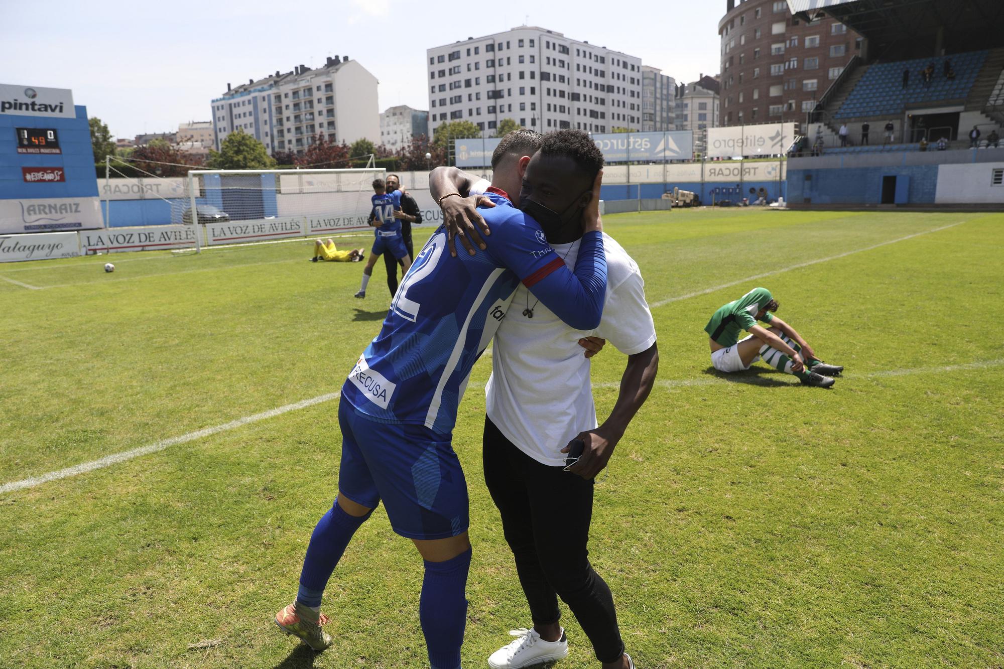 La celebración del Real Avilés, en imágenes