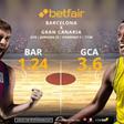 Barça Basket vs. Dreamland Gran Canaria: horario, TV, estadísticas, clasificación y pronósticos