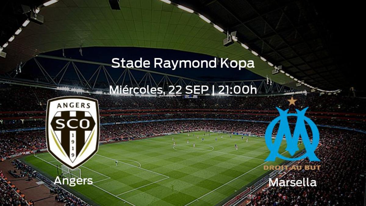 Previa del partido: SCO Angers - Olympique de Marsella