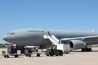 Las imágenes del avión militar que vuela este viernes a Bangkok y regresa el domingo a Bilbao para repatriar a Álex