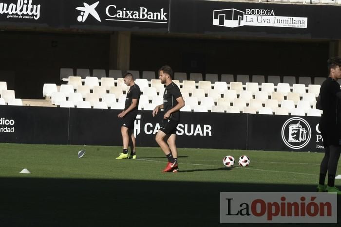 Entreno del FC Cartagena