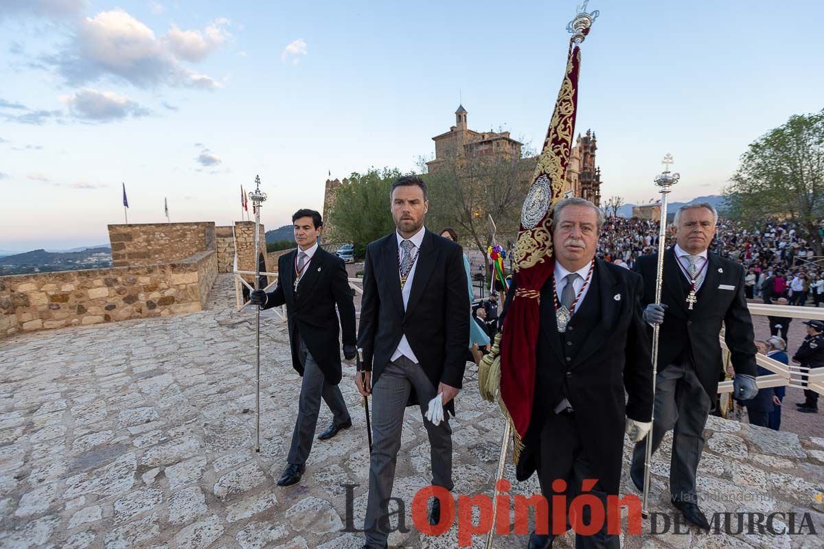 Procesión de subida a la Basílica en las Fiestas de Caravaca