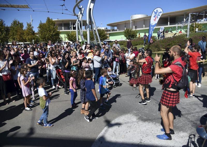 Inauguración de Río y Juego, espacio infantil de las fiestas