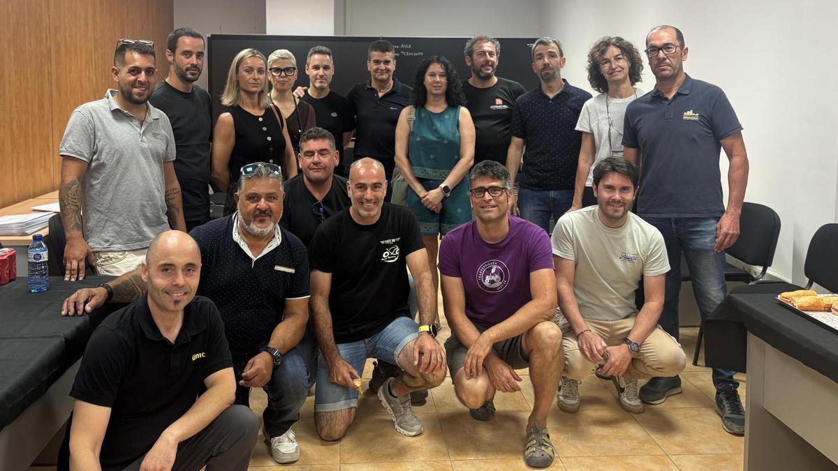 Assistents a la reunió gremial