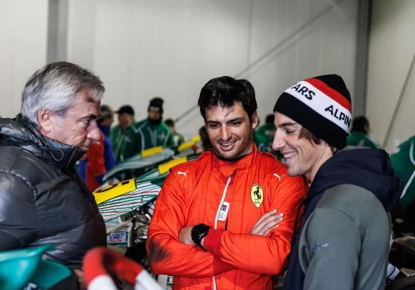 ¿Quién es el castellonense que apoya a Carlos Sainz Jr?