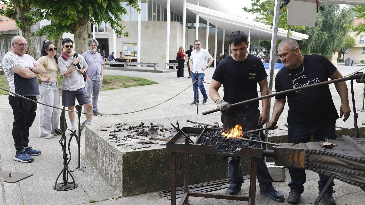 Herreros protagonistas en las actividades paralelas de las fiestas del Banquete de Conxo.