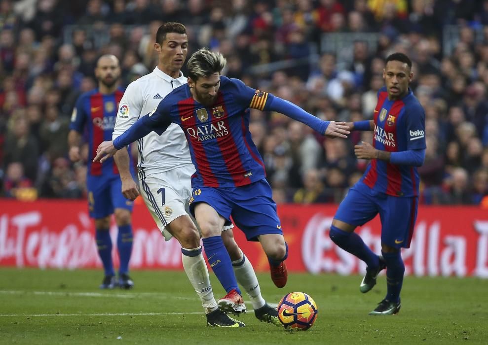 El Barcelona - Real Madrid, en imágenes