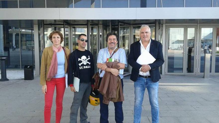 Cuatro colectivos se personan contra el concierto del Ánfora