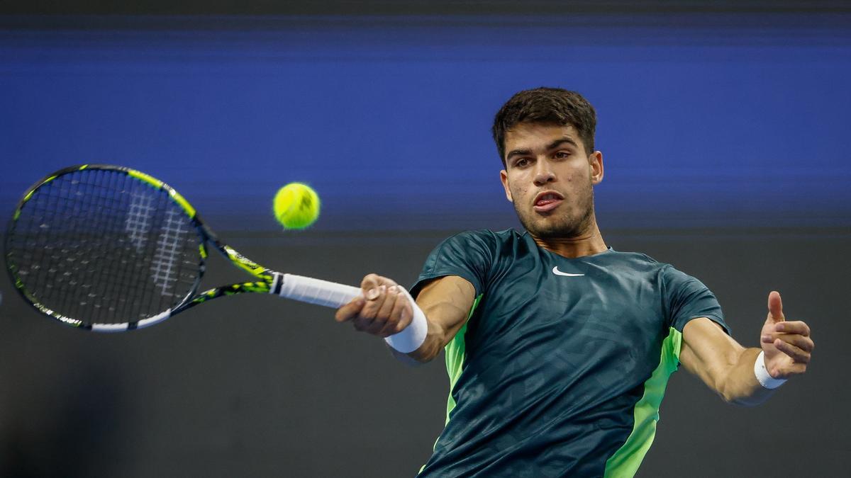 Alcaraz vence en la segunda ronda al francés Barrere por 6-2 y 7-5