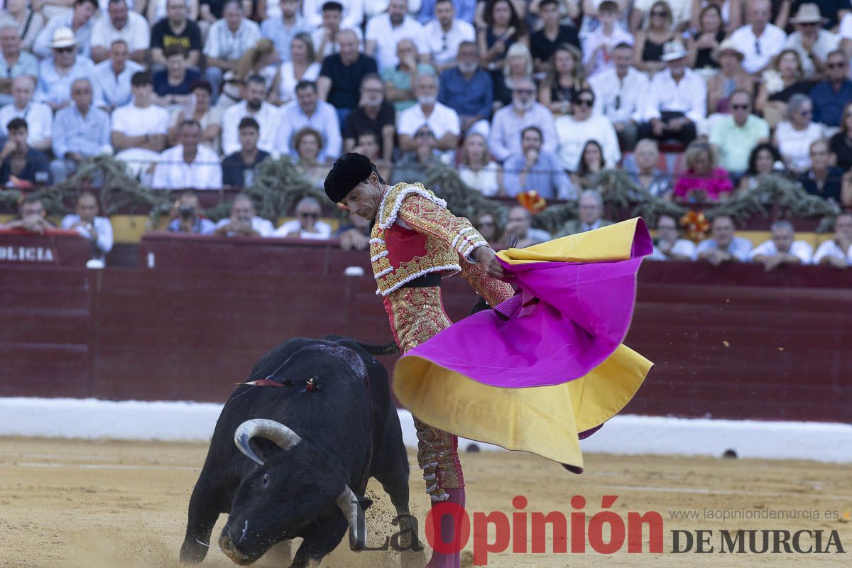 Tercer festejo de la Feria Taurina de Murcia (Talavante, Paco Ureña y Roca Rey), en imágenes
