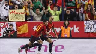 Joselu: cinco remates y tres goles con España antes de fichar por el Real Madrid