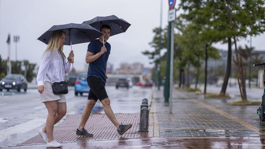 Los modelos del tiempo predicen una segunda quincena de lluvias en Málaga