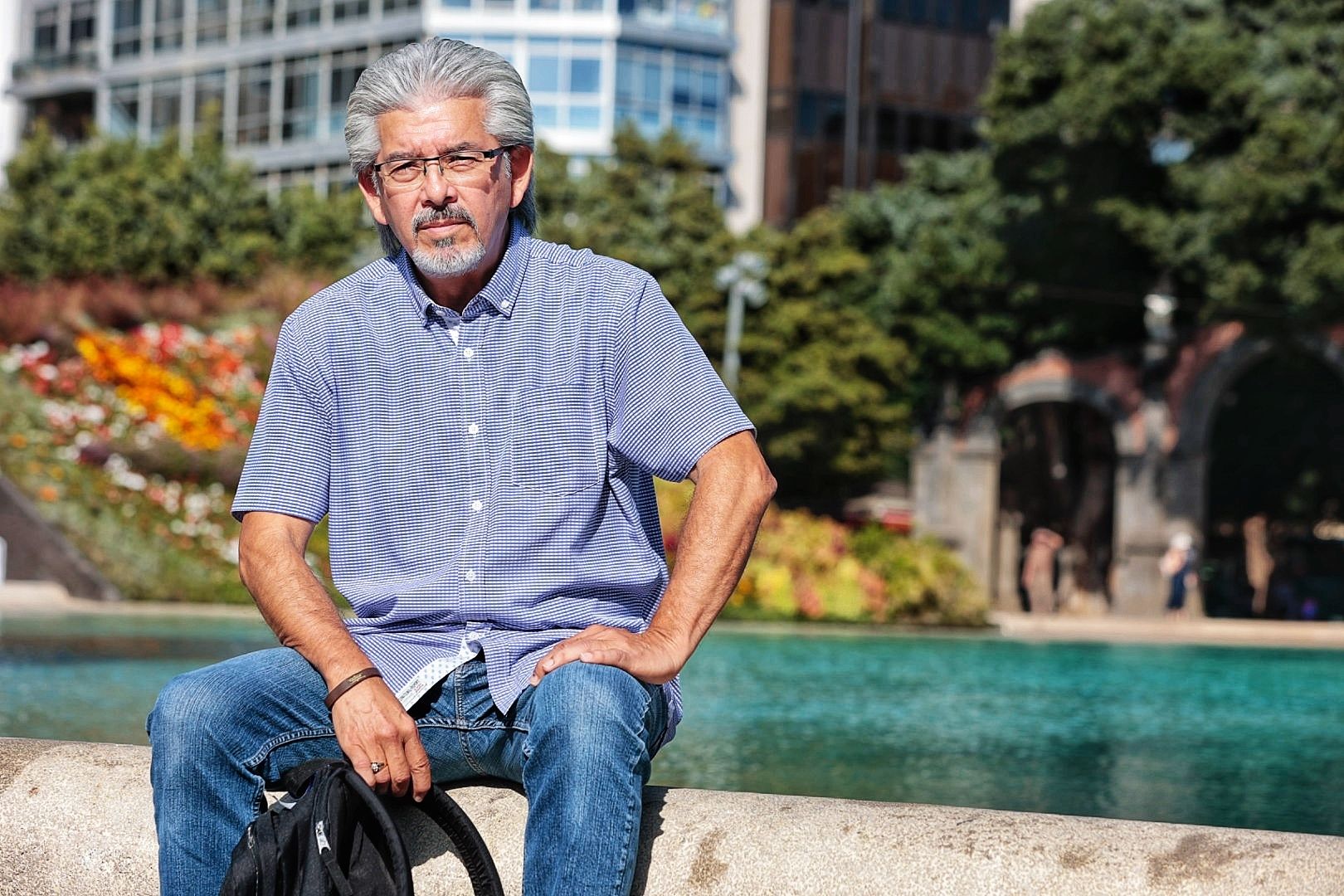 Alfonso Borrego, biznieto de Gerónimo, líder los chiricahuas