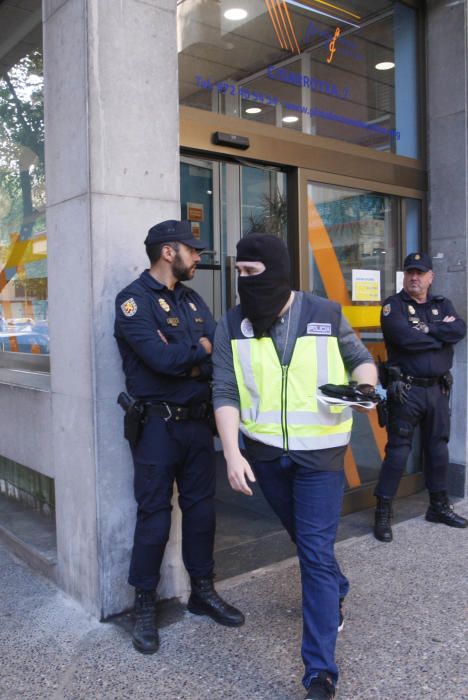 Registre policial a la Fundació Plataforma Educativa de Girona