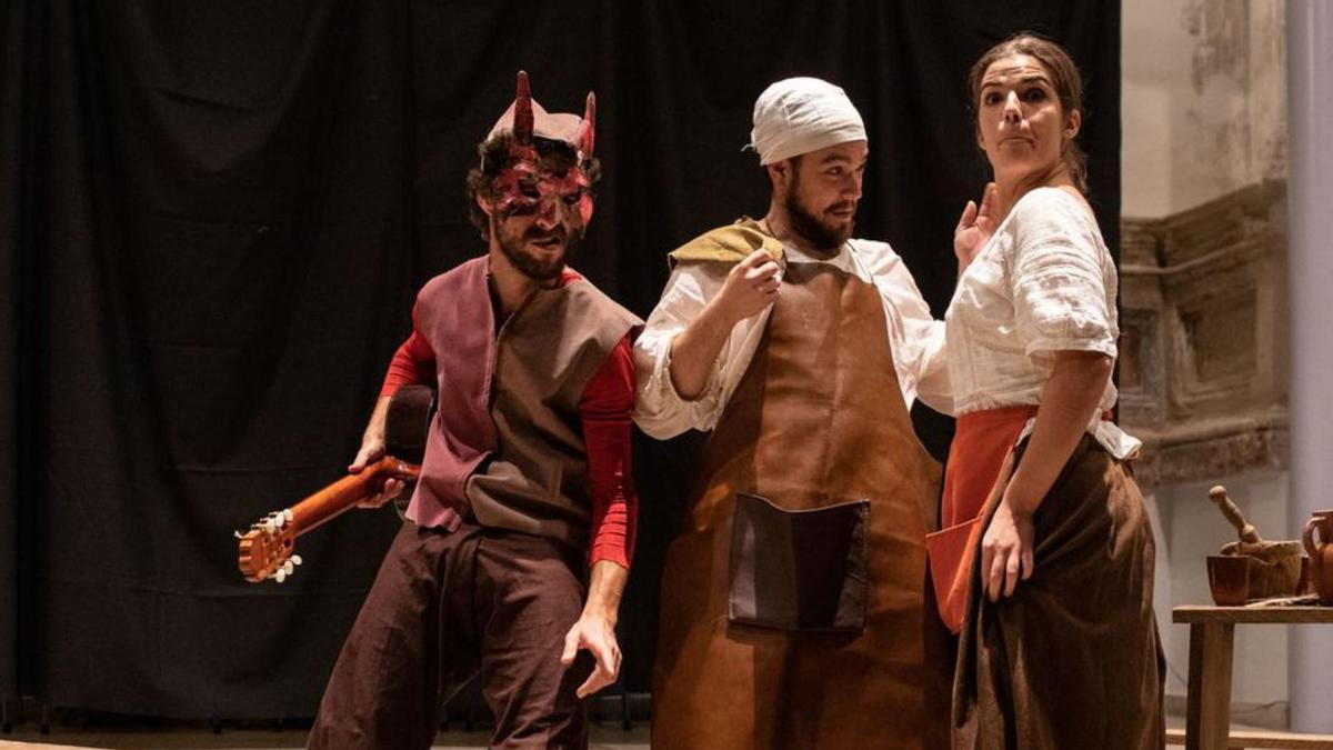 Obra de teatro representada recientemente en Zamora. |