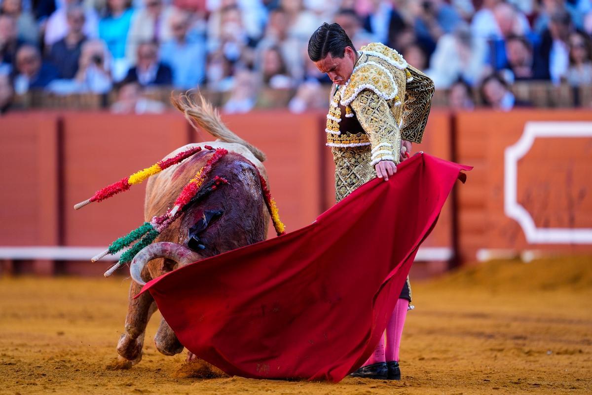David Galván en La Maestranza.