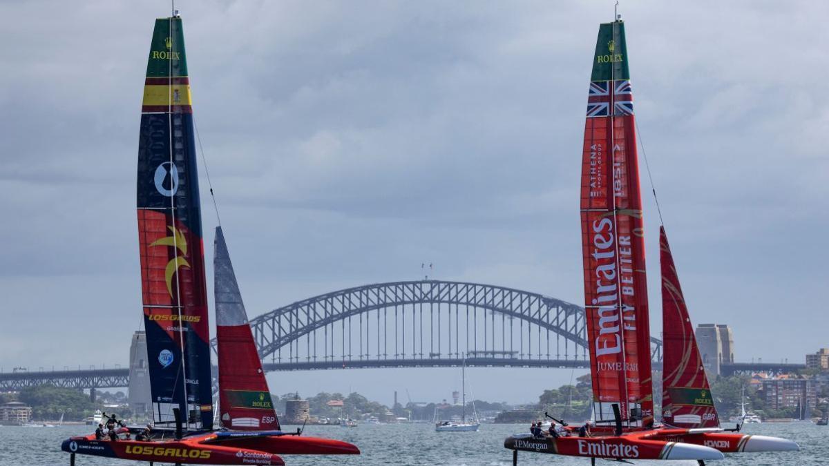 España acaba tercera en Sídney y continúa escalando posiciones en la clasificación de Rolex SailGP.