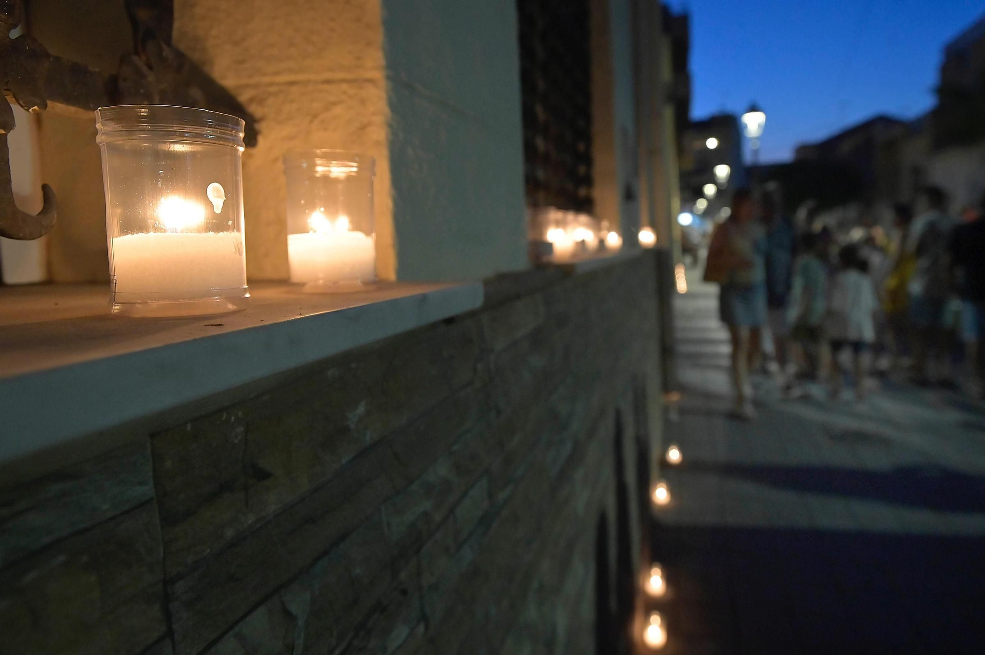 La conmemoración de los cien años de la llegada del alumbrado público en el barrio de San Gabriel, en imágenes