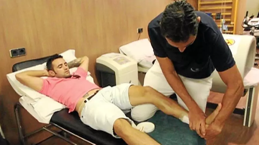 Héctor Barberá sigue con su rehabilitación