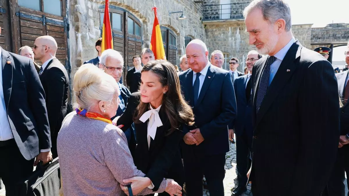 Los reyes de España asisten a la conmemoración del 80 aniversario de la liberación de Mauthausen