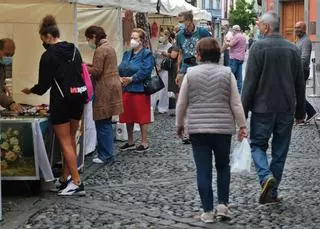 Las ventas del mercadillo de Vegueta caen hasta un 90% por la Covid