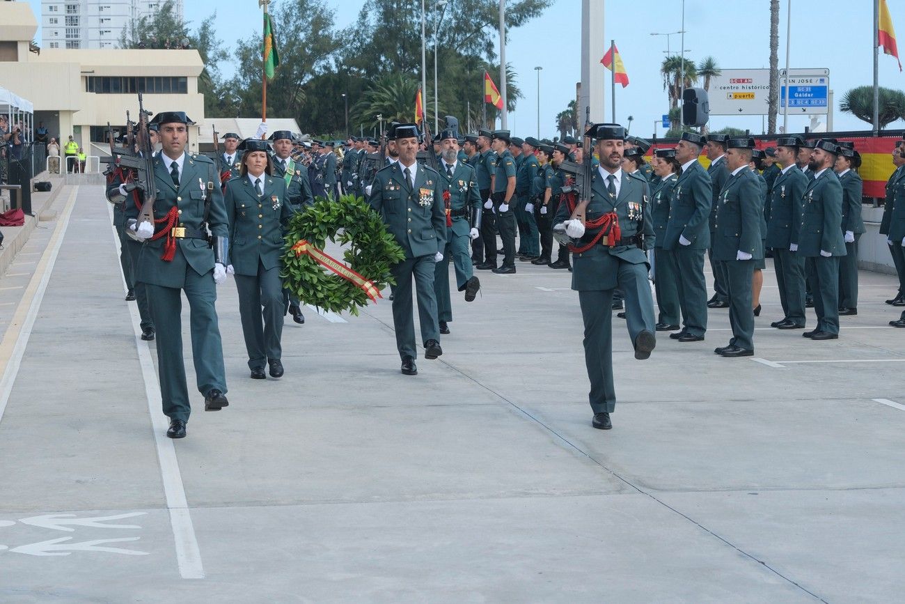Día del Pilar en la comandancia de la Guardia Civil de Las Palmas