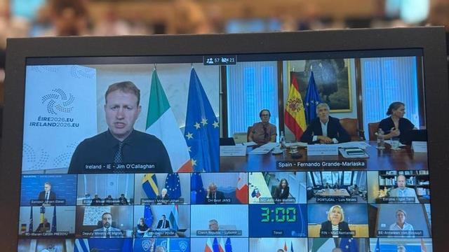 Els ministres de l’Interior dels vint-i-set països de la UE es reuneixen per videoconferència per abordar la crisi de Ceuta.