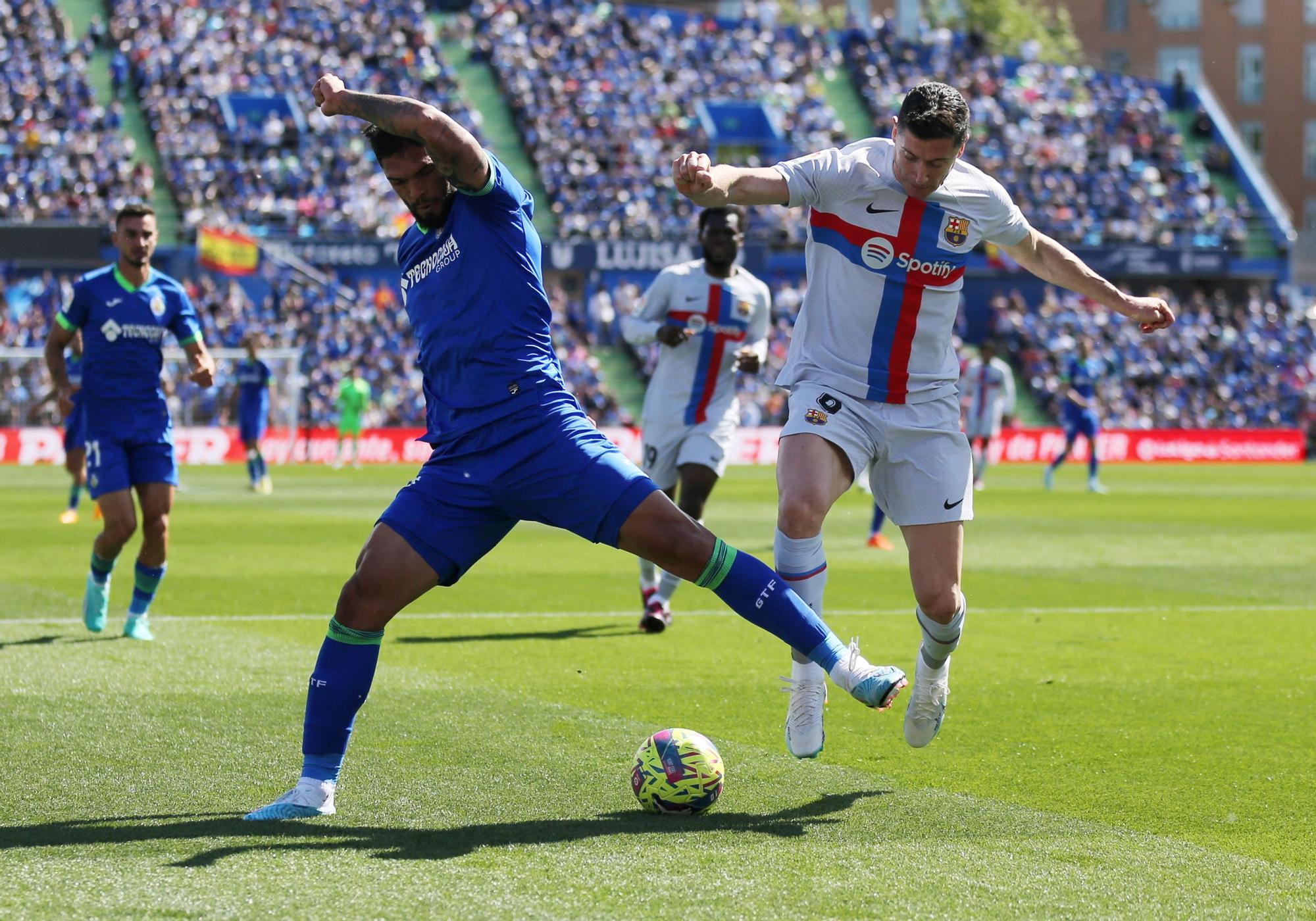 Getafe-Barça, en imatges