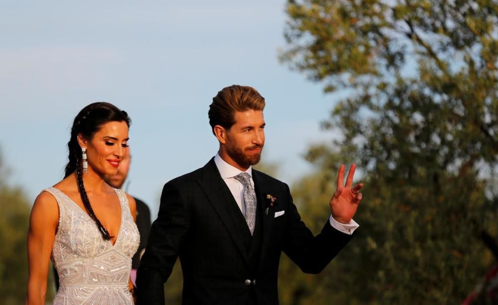 Casament de Sergio Ramos i Pilar Rubio