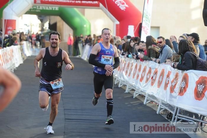 Maratón de Murcia: llegadas (I)