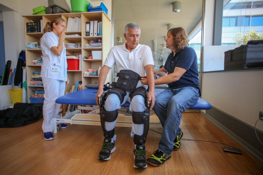 Un exoesqueleto para los pacientes parapléjicos y tetrapléjicos