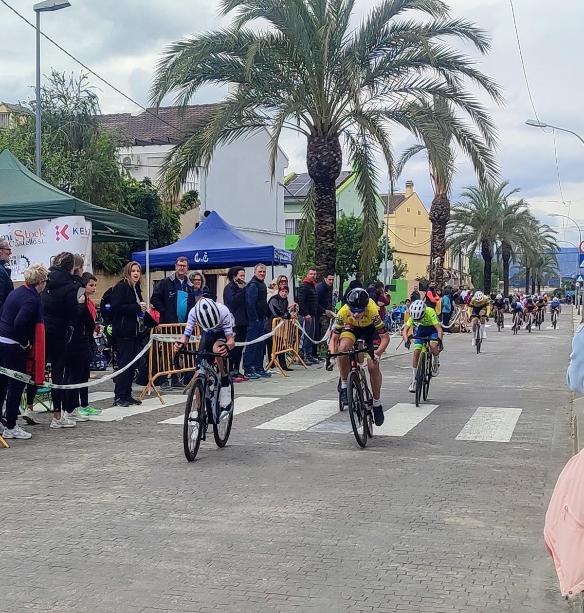 Ciclistas en una de las pruebas.