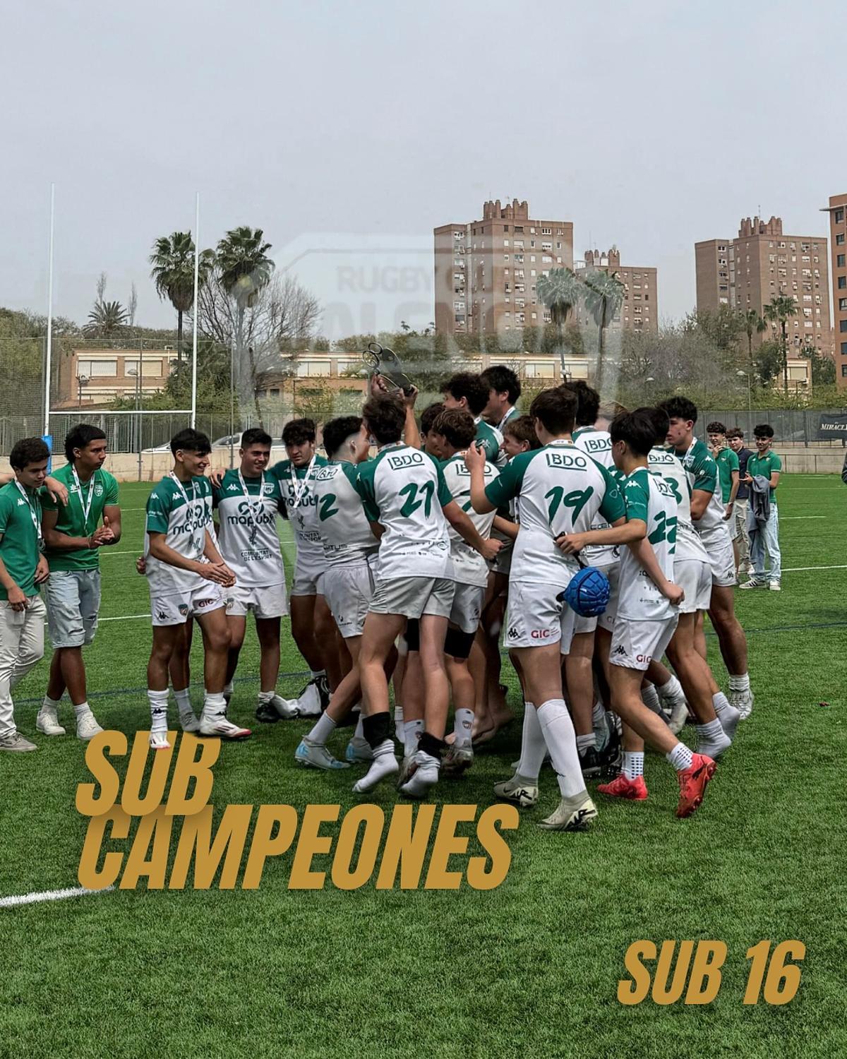 Subcampeones Sub-16.