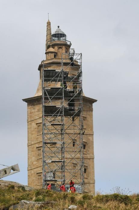 Se conmemoran los diez años de la declaración de la Torre de Hércules como Patrimonio Universal.