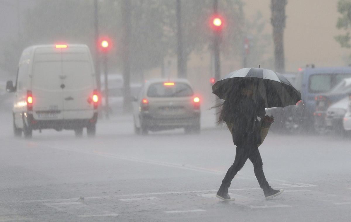 Una jornada de lluvia.