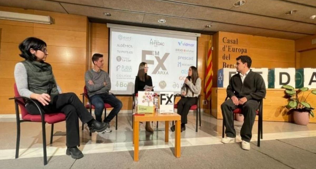 Taula rodona de la jornada 'Fem Xarxa: Connectem Talent i Empresa'