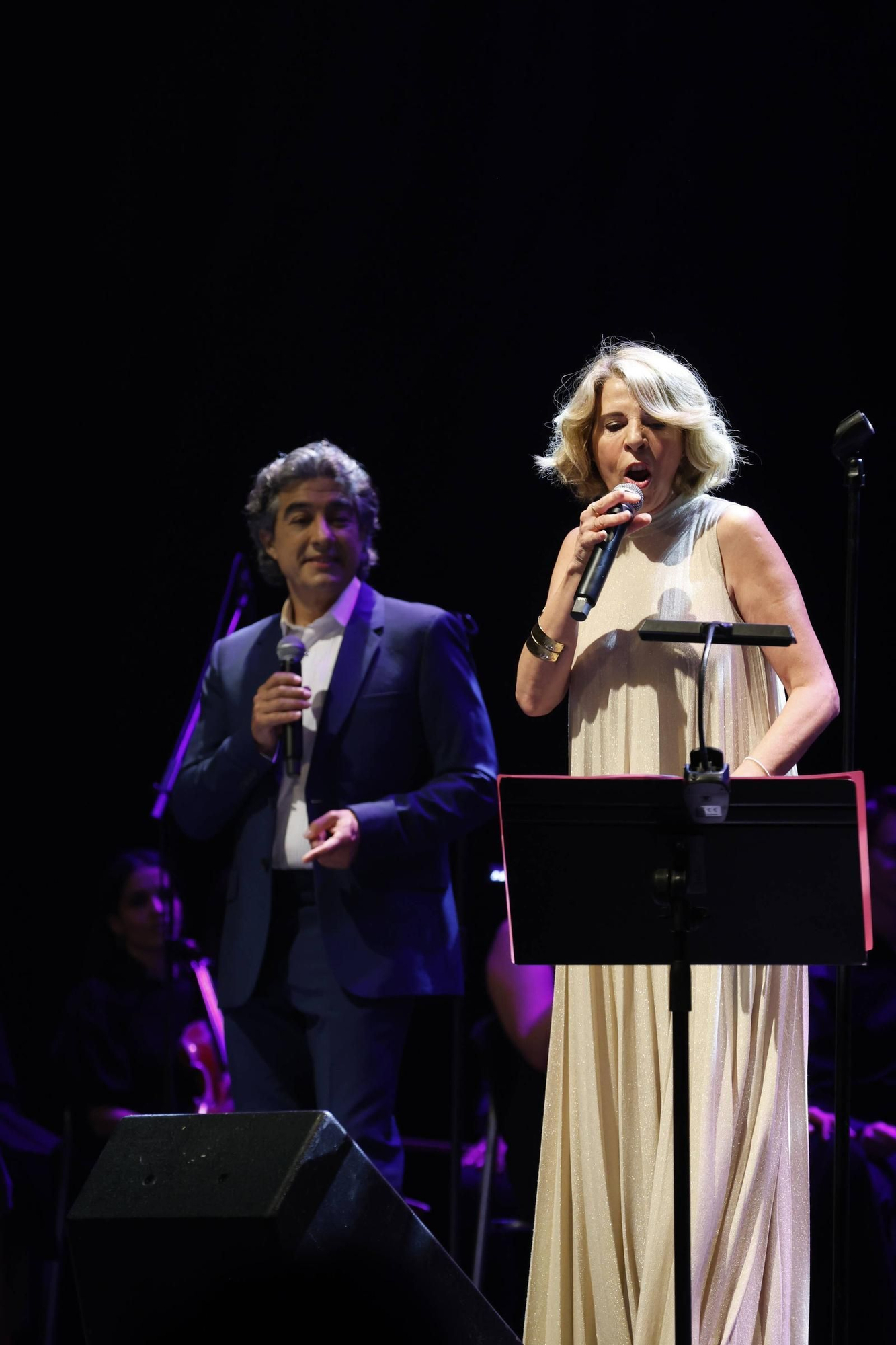 Así fue el concierto de Sole Giménez y Juan Valderrama en Gijón (en imágenes)