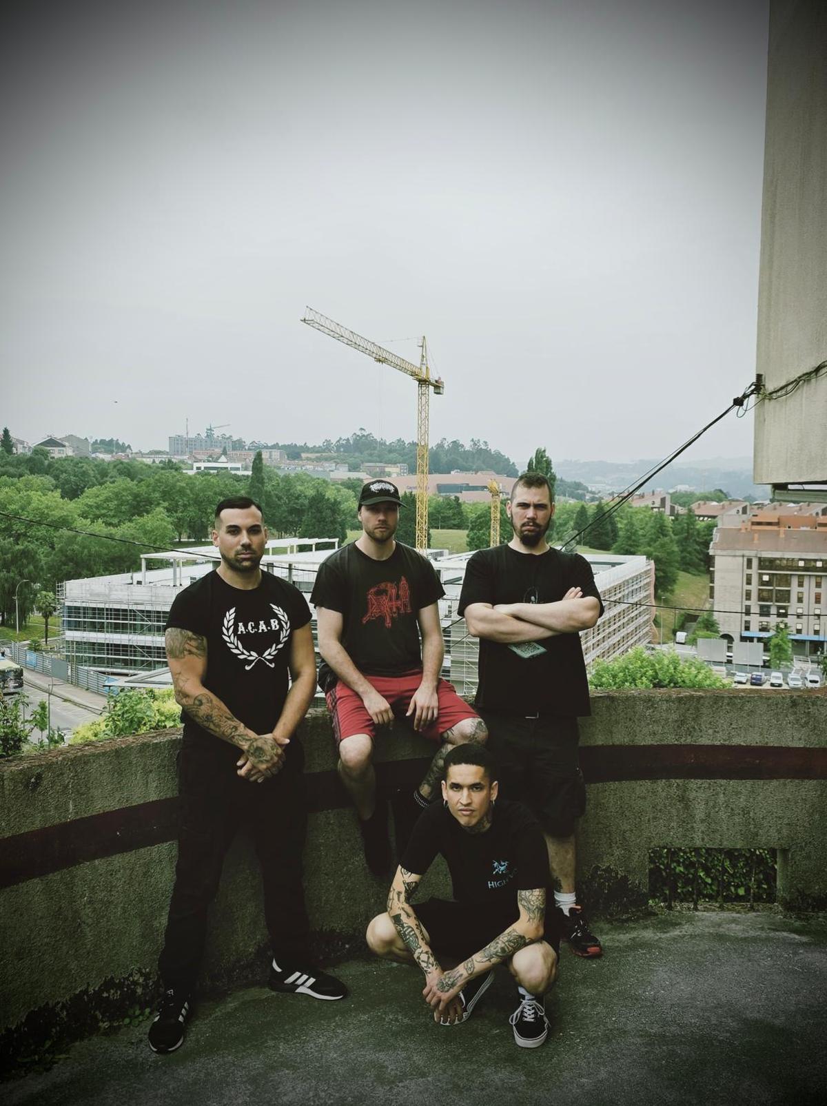 Krime: Aaron Vila, David Llamas, Emilio Cao y Noé Rodríguez