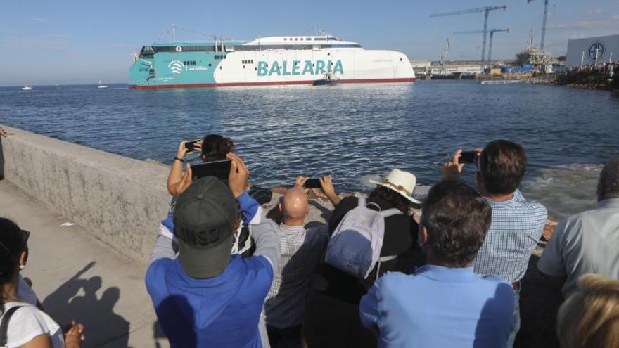 Armón Gijón prepara ya el segundo ferry rápido para Baleària